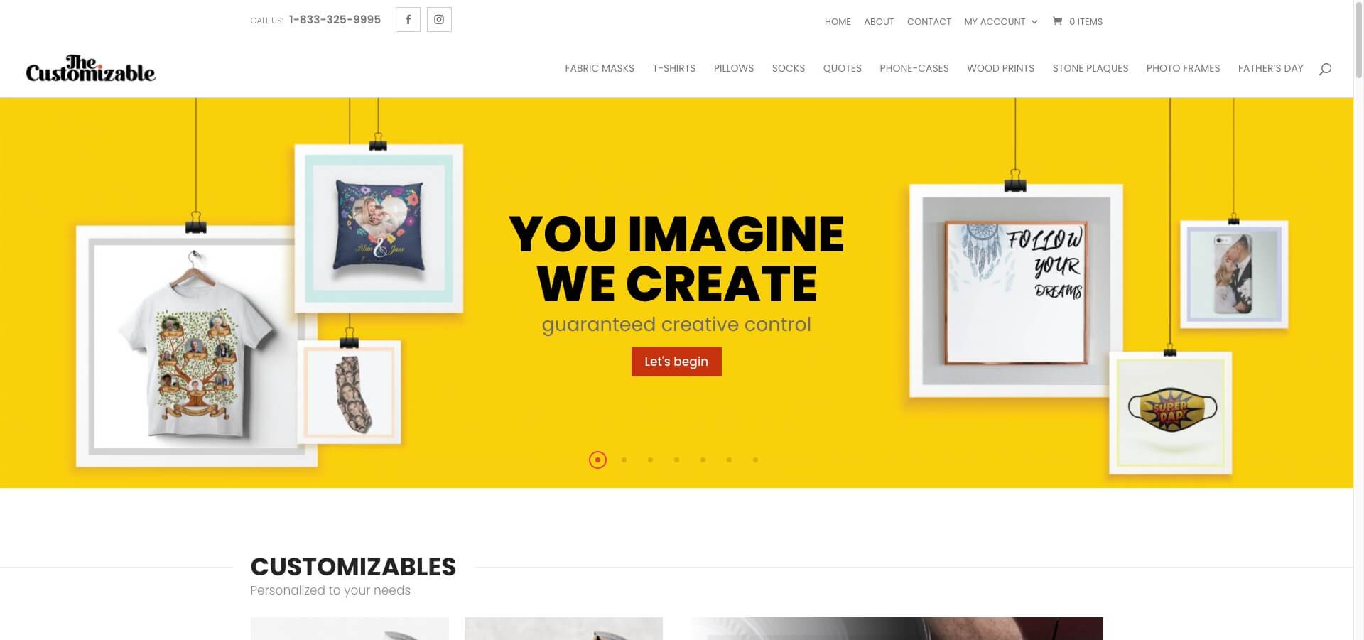 Woocommerce website example