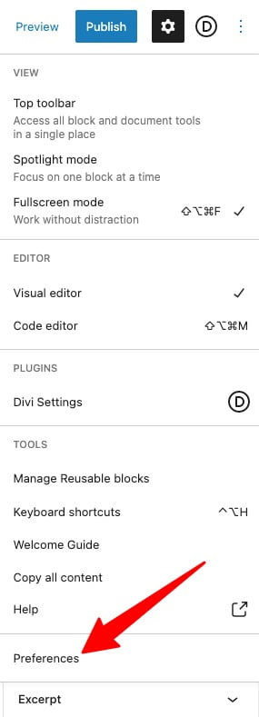 Edit the Gutenberg editor Edit the Gutenberg editor