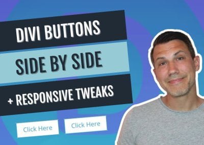 Display Two (Or More) Buttons Side By Side In Divi